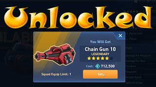Chain Gun 10 unlocked ⚡⚡ | |  Mech arena PC Gameplay