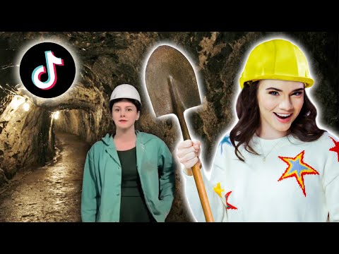 TikToker Caught Digging Tunnels Under Her House?!