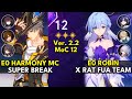 E0 harmony mc super break  e0 robin fua team  memory of chaos floor 12 3 stars  honkai star rail