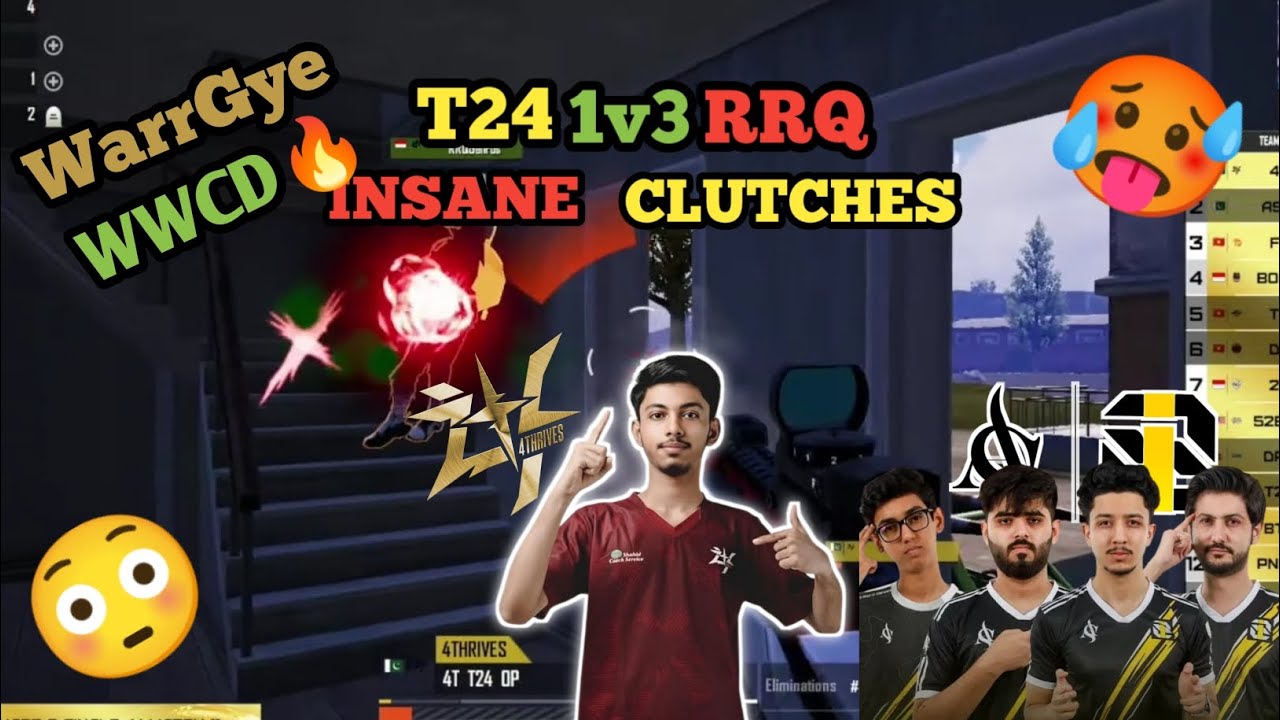 4T & WarGye DOMINATION 🔥 Huzaifa 1v2 T24 1v3, Asi8 vs BTR | MakEsports Highlights 