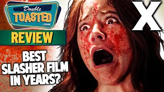 X MOVIE REVIEW (A24) | THE BEST SLASHER MOVIE EVER? | Double Toasted