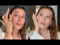 Hailey Bieber&#39;ın Vogue Makyajını Yapmaya Çalıştım | Following Hailey Bieber&#39;s Makeup Routine