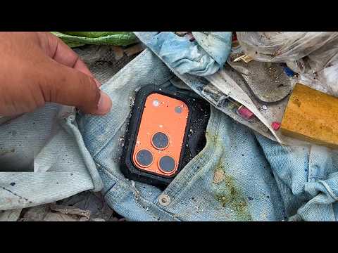 😮Great!!🤑 i Found a lots Money - iPhone 17 Pro Max - Galaxy Phone And More at the rubbish !!