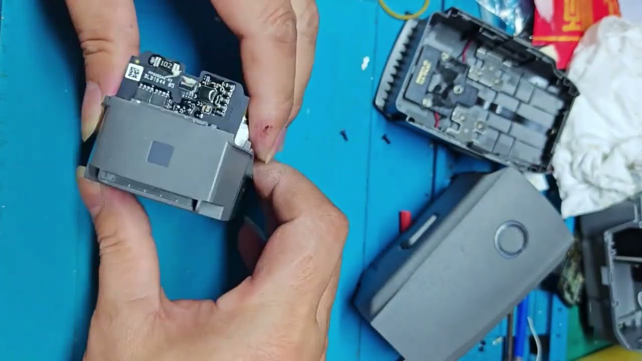 how fix drone battery? 