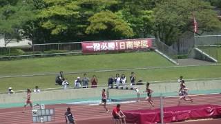 20170430_宮崎県高校ジュニア選手権大会_女子200m　予選3組