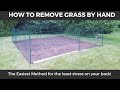 How to remove grass