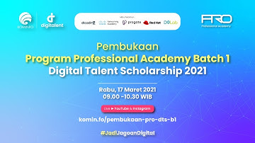 Pembukaan Program Professional Academy DTS 2021