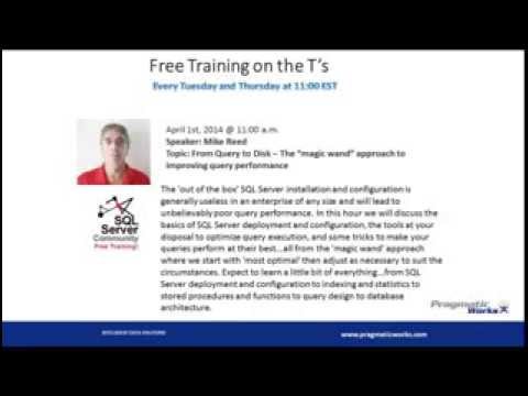 Free Training Preview - Improving Query Performance
