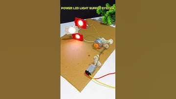 How to make a generator from a DC motor