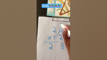 24✖️12 #maths #multiplication #mathtrick #mathproblem #mathematics #math #shorts #short