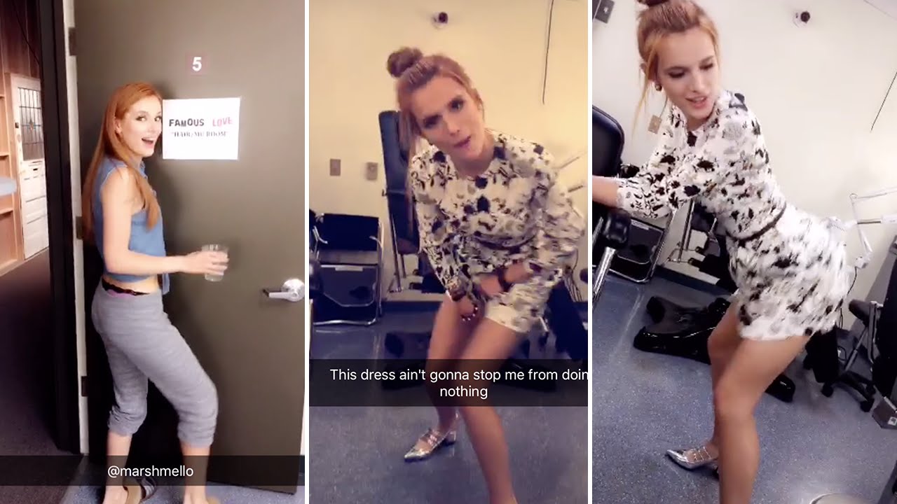 Bella Thorne Twerking on Snapchat | Full Video - YouTube