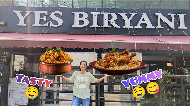 Exploring Authentic Biryani Flavours at YES BIRYANI | Guwahati Food Adventure