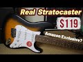 A genuine stratocaster on amazon for 119 is this real the new debut series come out of nowhere