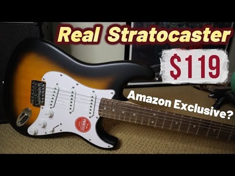 A genuine Stratocaster on Amazon for $119? Is this real? The new Debut Series come out of nowhere!