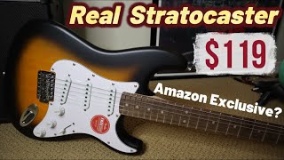 A genuine Stratocaster on Amazon for $119? Is this real? The new Debut Series come out of nowhere!