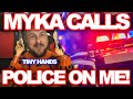 Myka Calls The Police On Me!! | Not Clickbait! || What Are They Scared Of? Stauffer Garage