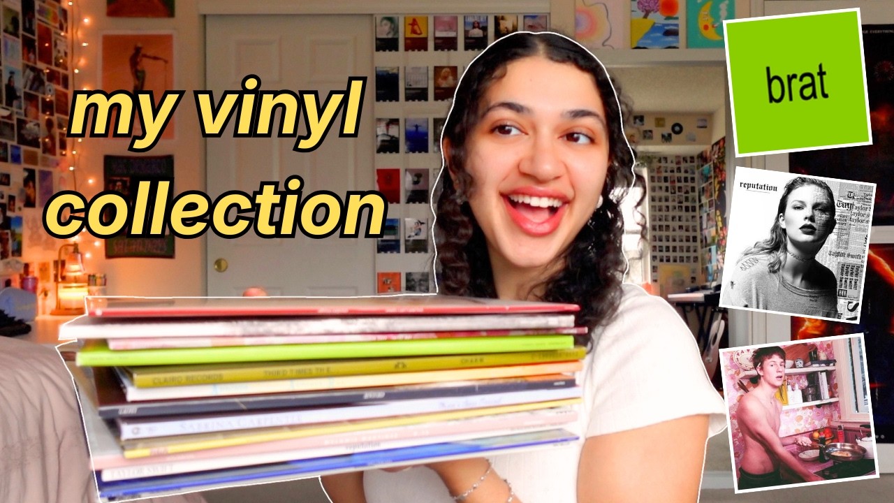 MY VINYL COLLECTION *taylor swift, charli xcx, sabrina carpenter