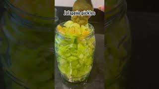 مخلل الفلفل السريع Pickled Jalapeños @shorts