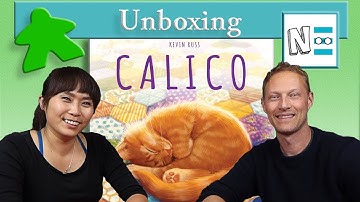 CALICO - Board Game Unboxing Video