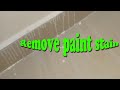 #HowToRemovePaintStain #Remove paint stain on tiles or door#