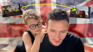 Walkthrough of London History  - 9 year old Alfie & Daddy