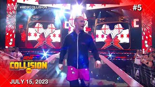 CM Punk entrance: AEW Collision, July 15, 2023