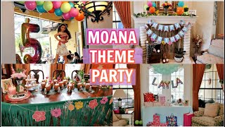 MOANA BIRTHDAY THEME | TROPICAL PARTY