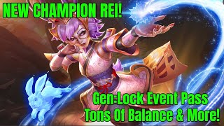 NEW CHAMPION REI! Paladins Gen:Lock Mid Season Patch Notes Breakdown/Discussion