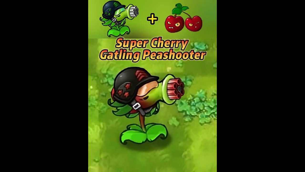 Super Cherry Gatling Peashooter