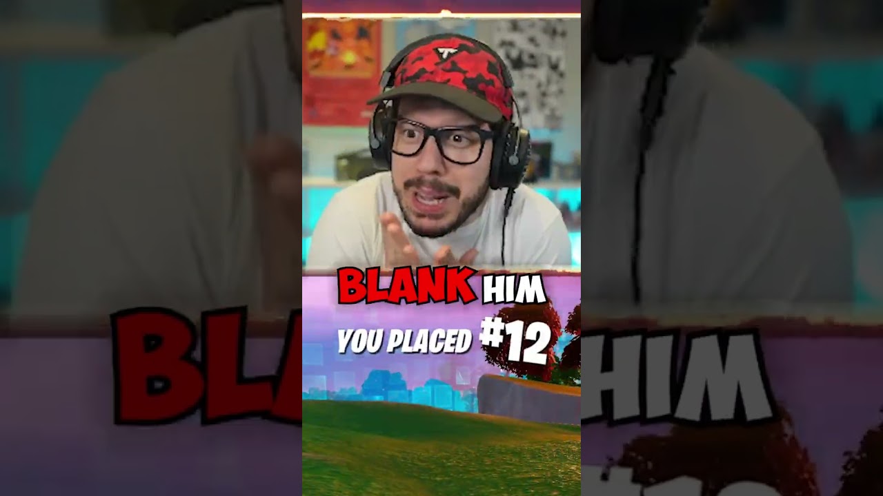 Typical Gamer Shoots Blanks