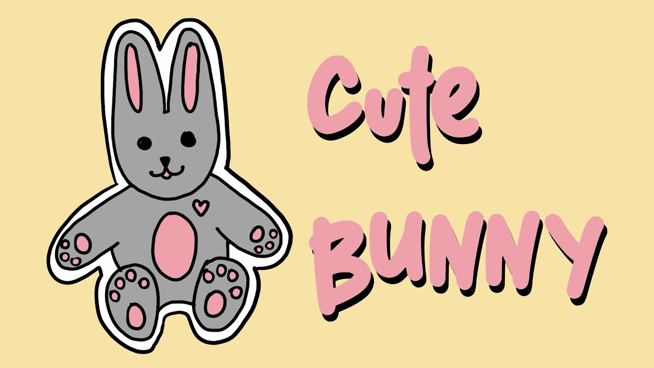 How to Draw a Cute Bunny 🐰 | Easy Step-by-Step Drawing for Kids