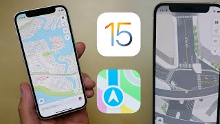 iOS 15: The Redesigned Apple Maps First Look & Changes