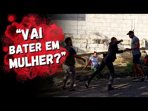 PAU QUEBRA durante REPORTAGEM em que MULHER é AGR3DIDA [PARTE 2]