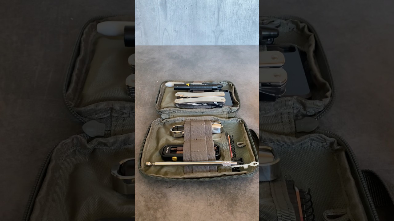 Чехол для набора инструментов Maxpedition с инструментами от Knipex, Victorinox и @MetMoCube 