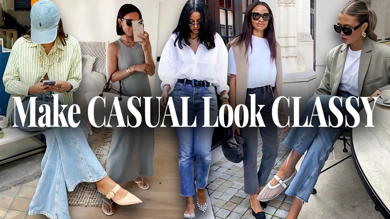 dressing nice but casual 11 Classic and Easy-to-Wear Outfits for Summer 2025