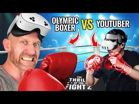 Can a Gamer Survive Against a Real Boxer in VR?