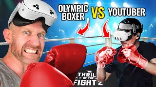 Can a Gamer Survive Against a Real Boxer in VR