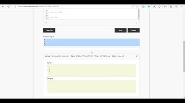 Largest Square in the garden CodeChef solution || July Long One 2022 Division 4 (Rated) solution