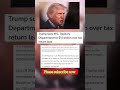 Donald Trump Sues IRS &amp; U.S. Treasury for $10 Billion Over Tax Return Leak | Breaking USA News #usa