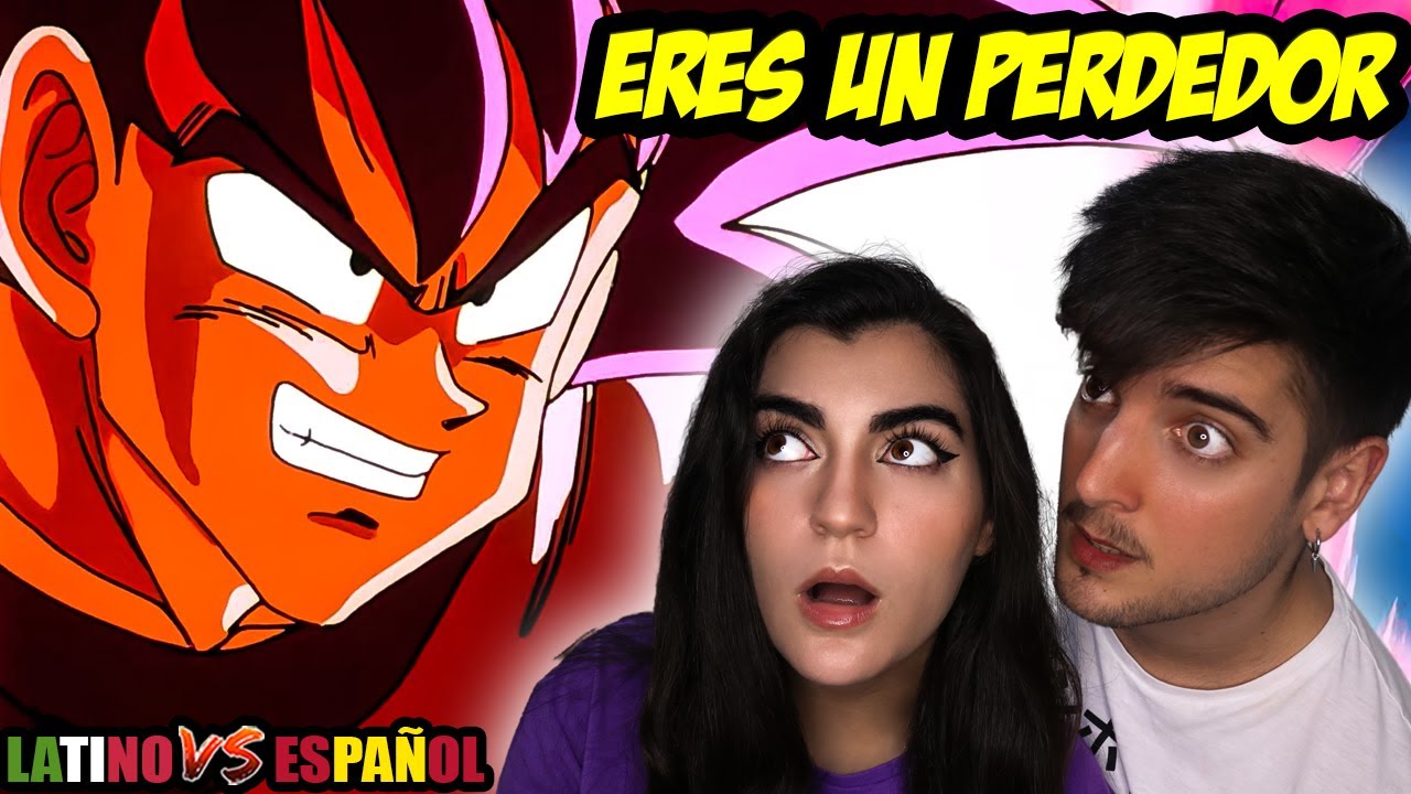 ESPAÑOLES REACCIONAN A DRAGON BALL LATINO VS ESPAÑOL |💥GOKU USA EL KAIOKEN CONTRA VEGETA💥🐲DBZ🐲