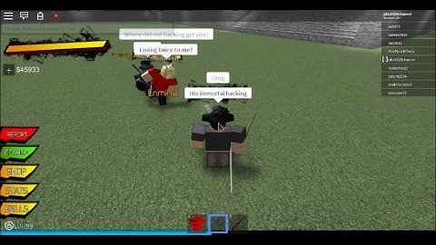 Roblox - One Piece Ocean Voyage - Exploiter, proof video.