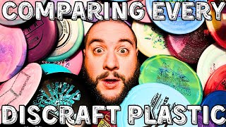 Comparing every Discraft plastic...mostly...like a lot... | The Plastic is in the Details