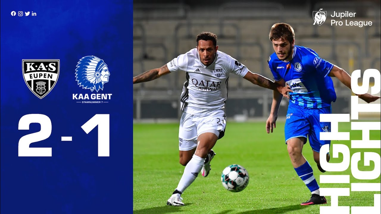 Eupen Vs Kaa Gent 2 1 Md5 21 Youtube