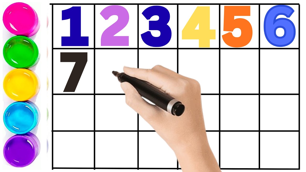 Learn to Counting 1 to 100 | 123 numbers | one two three| ginti 1 to 100| 1 to 100 Counting