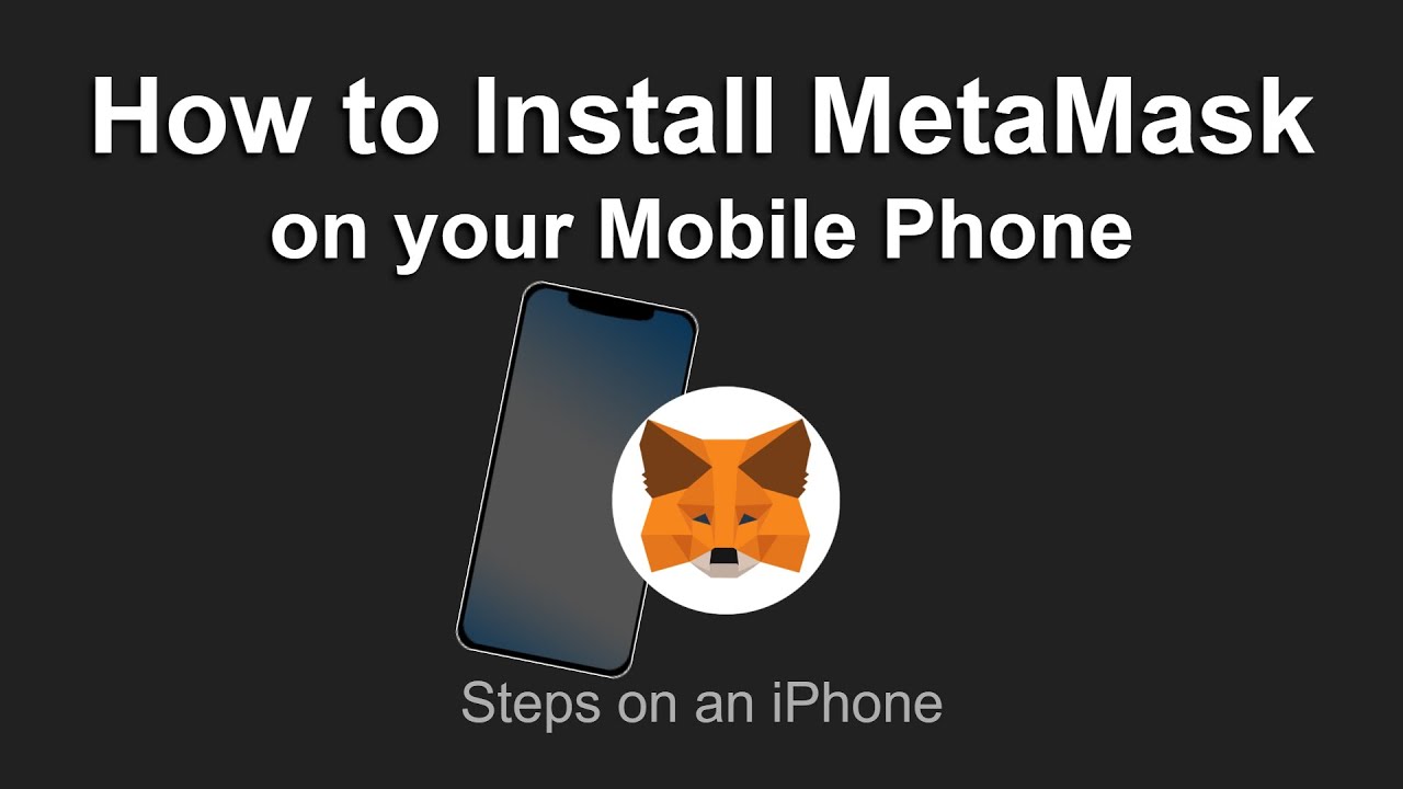 How to Install MetaMask on a Mobile Phone - YouTube