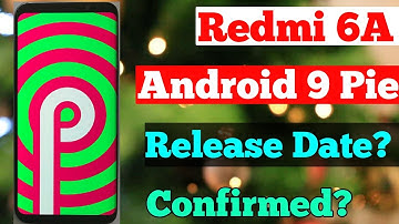 Redmi 6A Android 9 Pie Beta update rolling out start? | Redmi 6A Android Pie Information