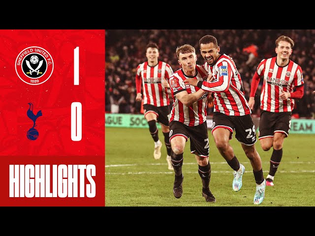 Sheffield United vs Tottenham highlights as Spurs exit FA Cup