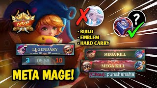 BEST MAGE!! The BEST Build and Emblem for this Meta Mage! | Mobile Legends
