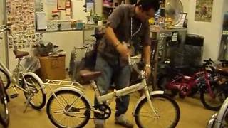 Demostration Of 20 Japan Used Folding Bicycle Brand Southern Port