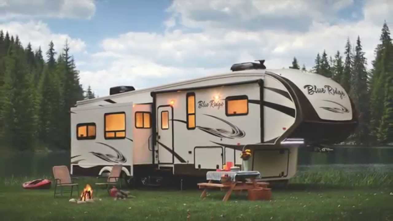 Blue Ridge 3775RL Fifth Wheel From Camping Center YouTube